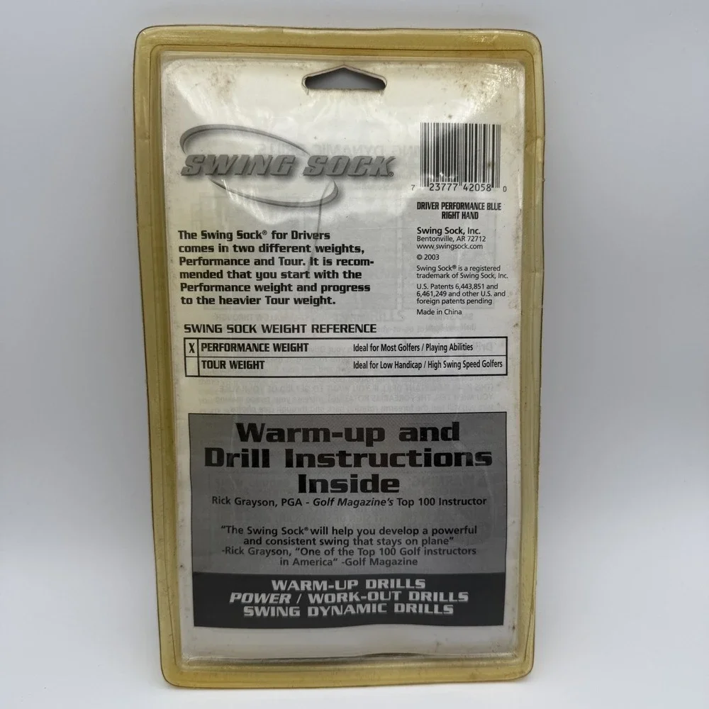 Swing Sock for Drivers Performance Weight - Fits all Drivers up to 400cc